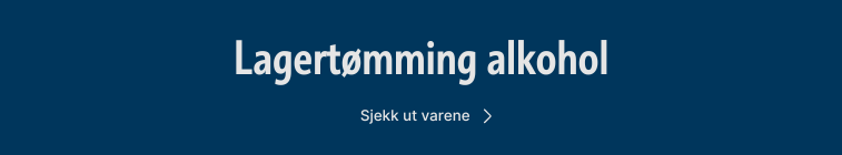 Lagertømming alkohol