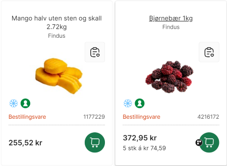 Eksempel på anbrekk