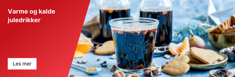 Prøv en ny vri på gløggen, eller sett noe helt nytt på menyen til jul! Introduser gjestene dine for eggnog, eller server en friskere variant hjemmelaget gløgg med norske epler .
