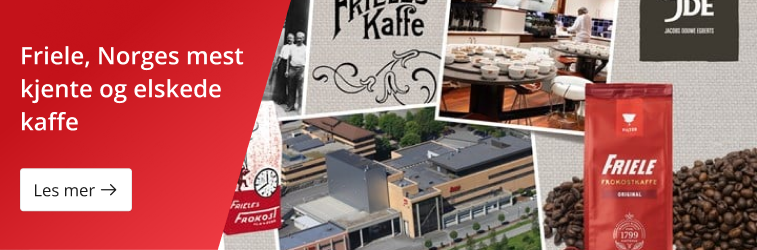 les om friele som Norges mest kjente og elskede kaffe