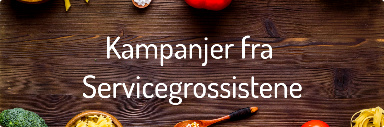 Se kampanjevarer fra Servicegrossistene