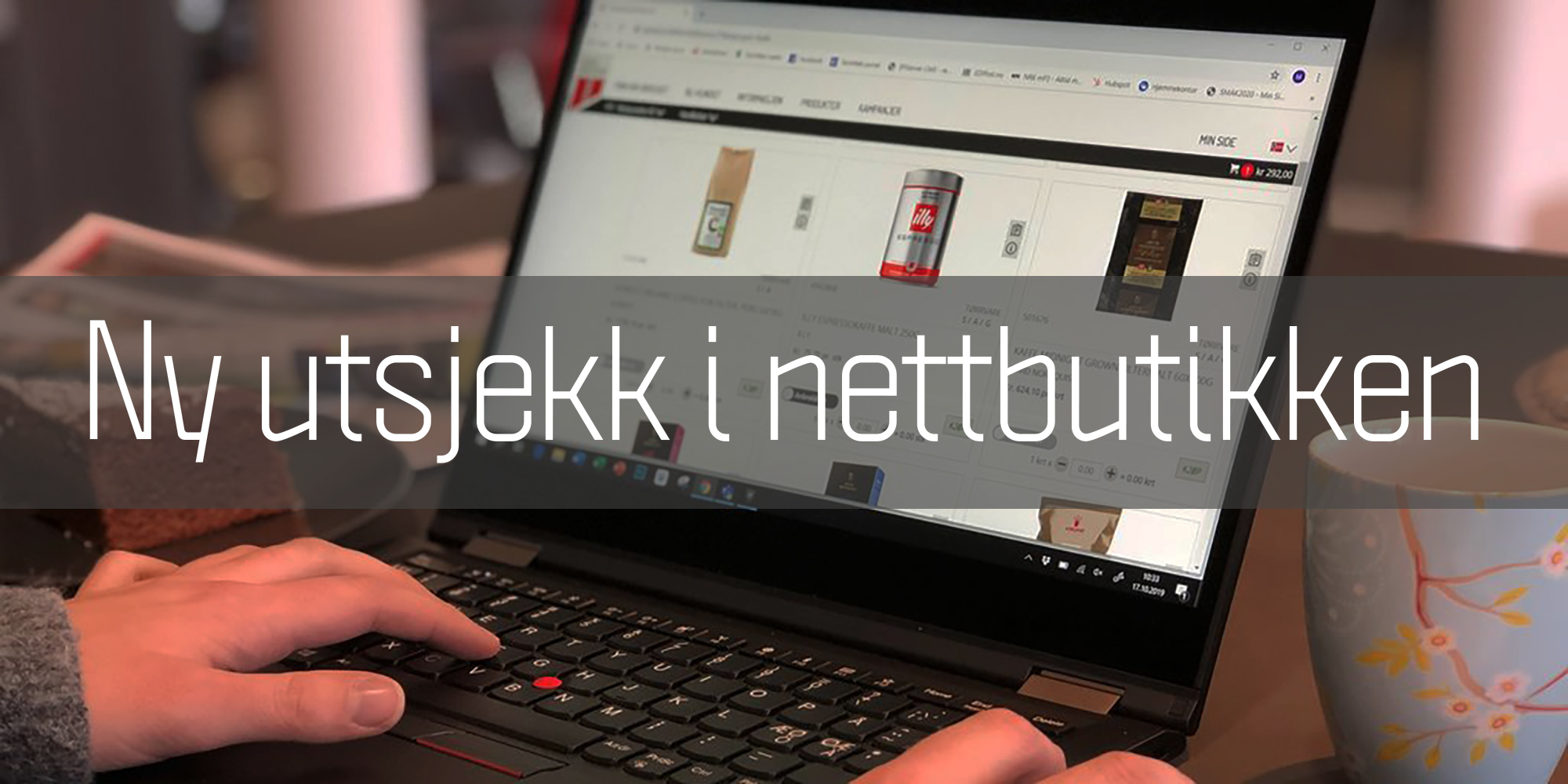 Endring i nettbutikken