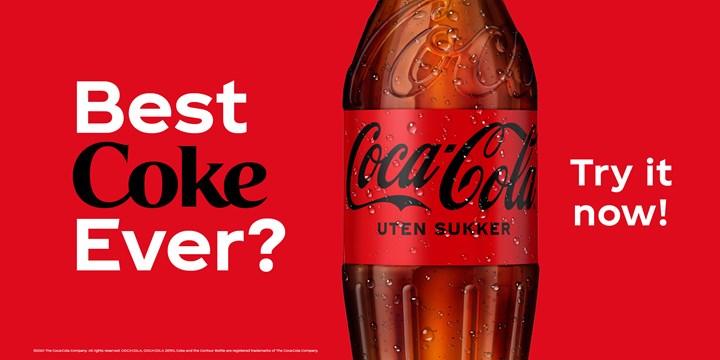 Coca-Cola uten sukker