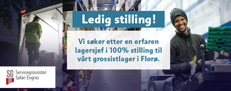 Vil du jobbe som lagersjef?