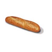 Baguette ferdigstekt grov 27cm   50x120g