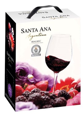 Santa ana malbec 12,5% 3l