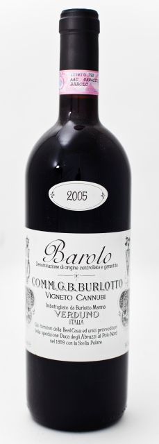 Burlotto barolo cannubi 14,5% 75cl