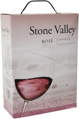 Stone valley white zinfandel  10,5%  3l