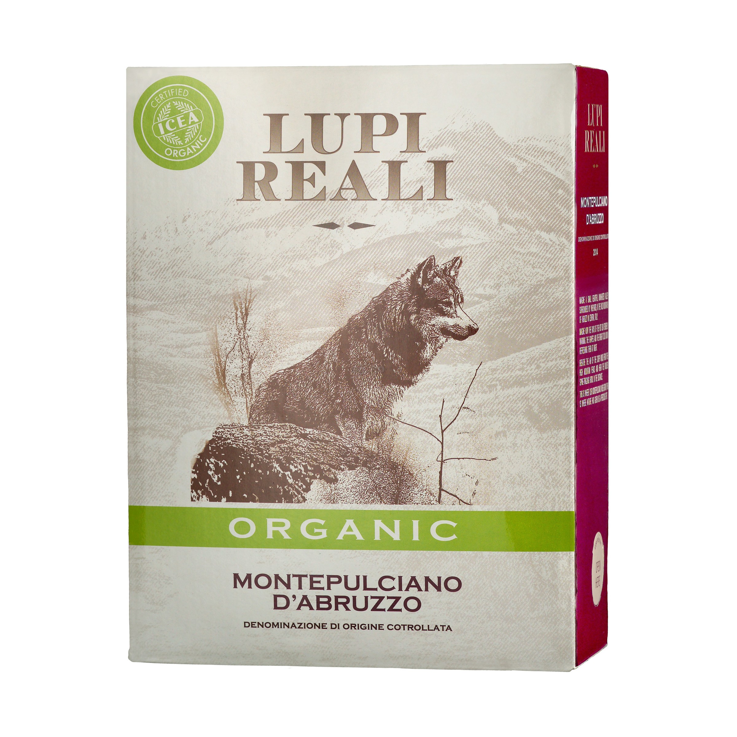 Lupi reali montepulciano dabruzzo 12,5% bib 3l
