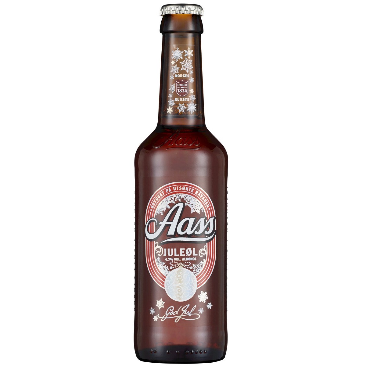 Aass juleøl profil fl 6pk 4,7% 24x33cl