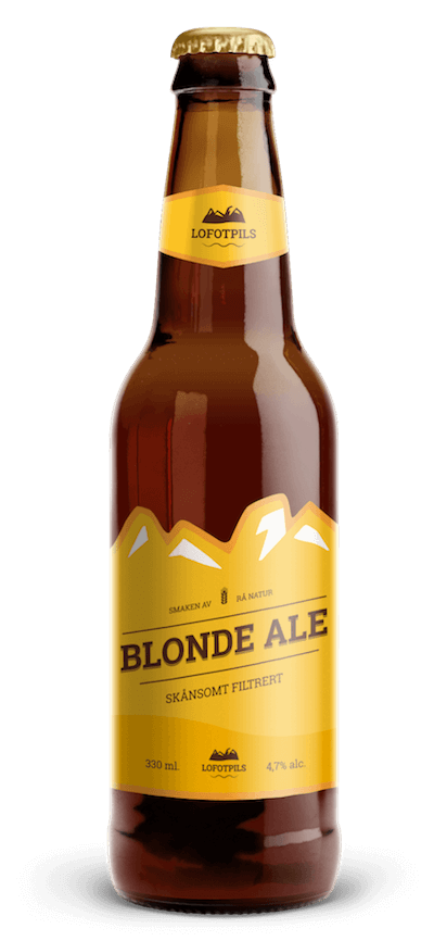 Lofotpils blonde ale fl   4,7%   12x33cl