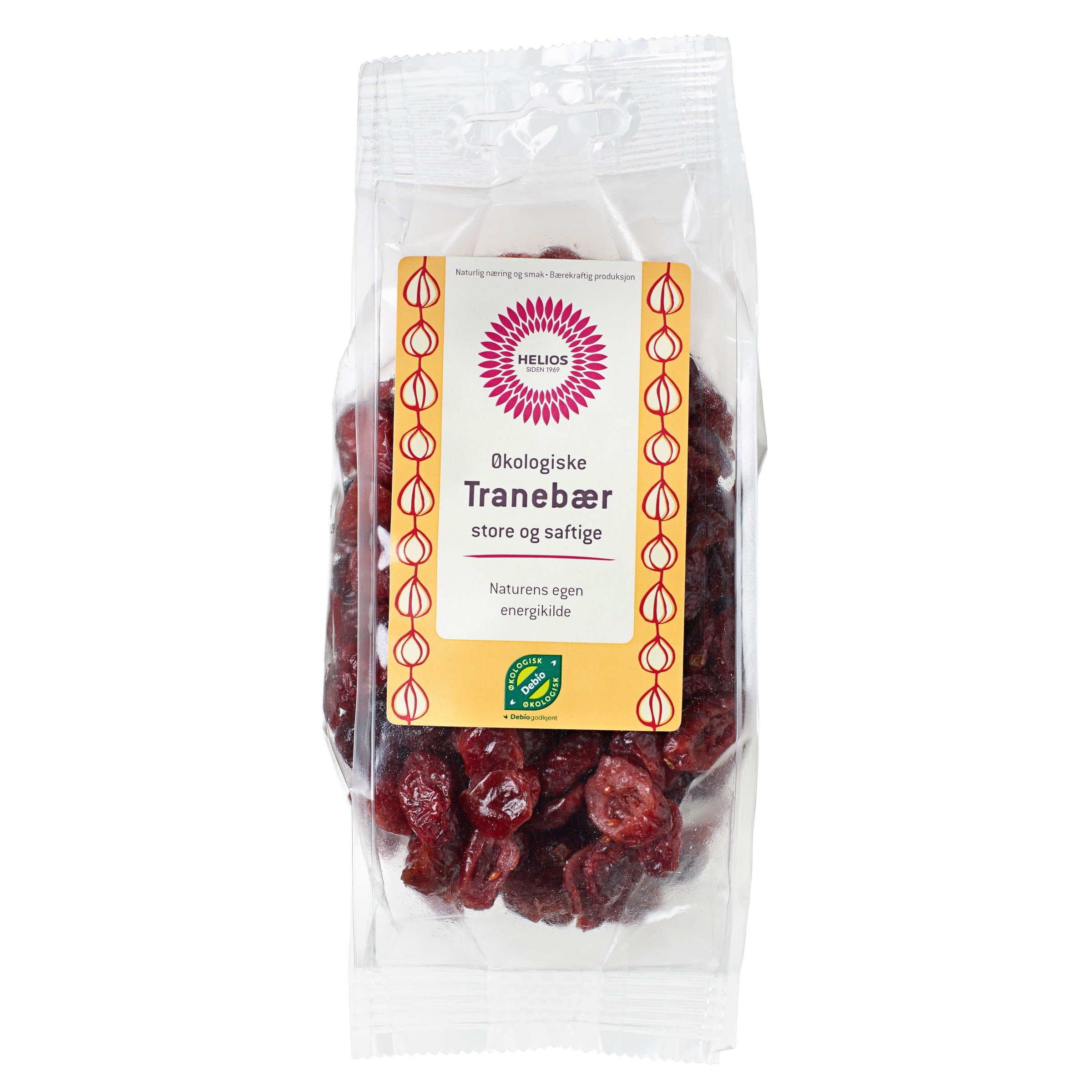 Tranebær tørkede økol.    150g
