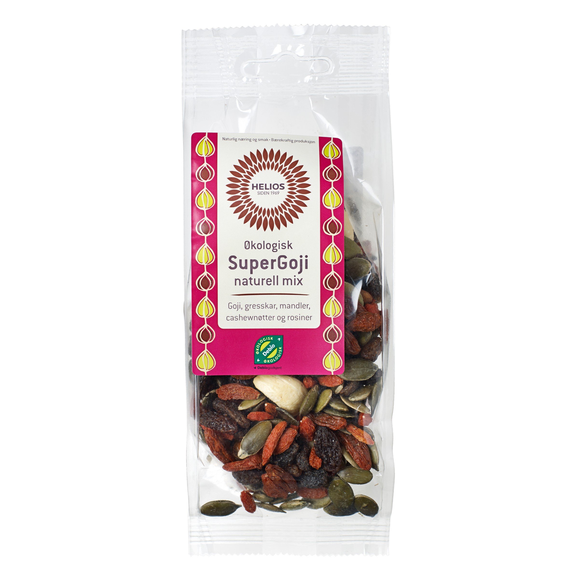 Goji-mix nøttemix økologisk 100g