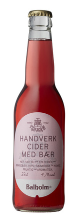 Balholm handverkcider bær [berry]  4,7%  12x33cl