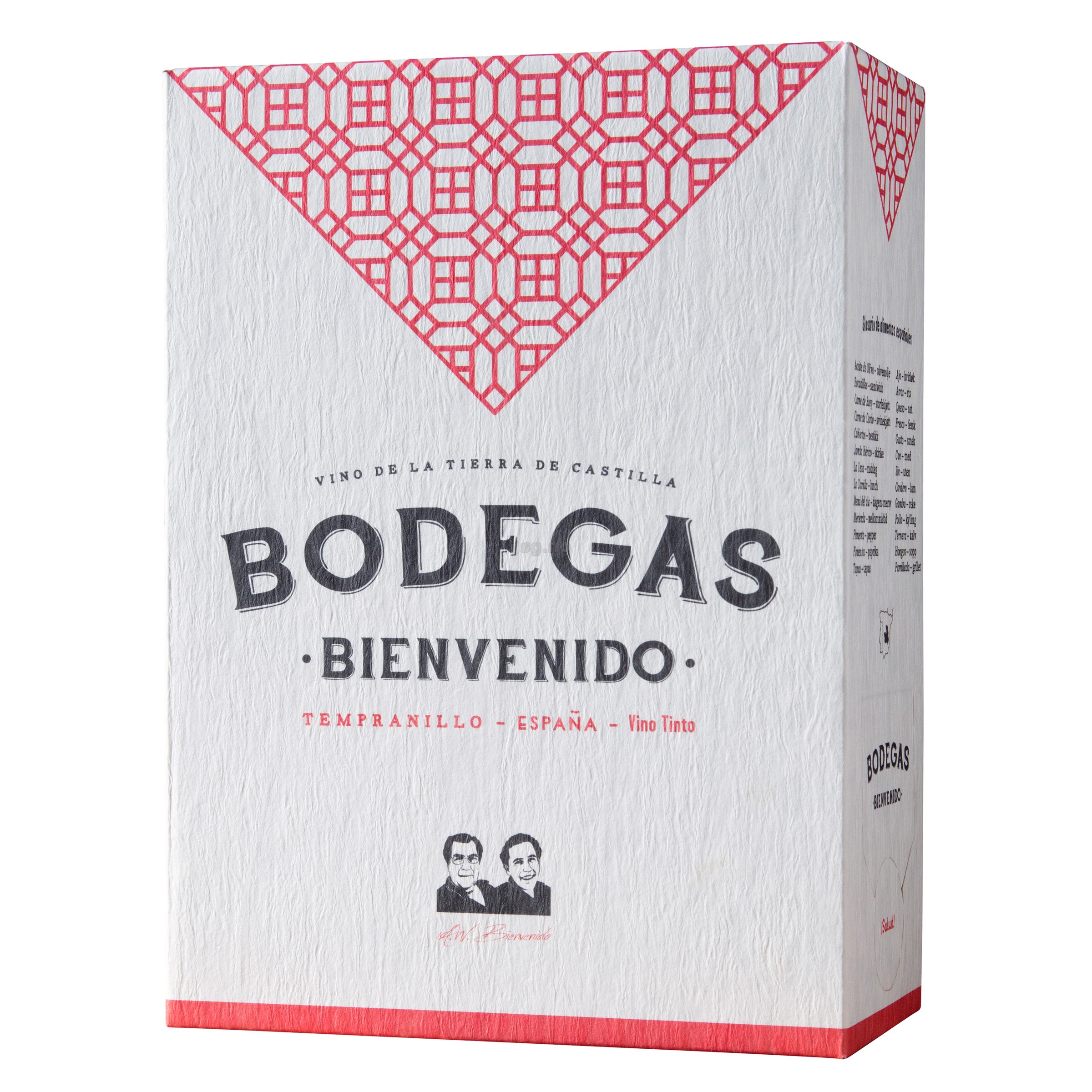 Bod. bienvenido tempranillo 13,5% 3l
