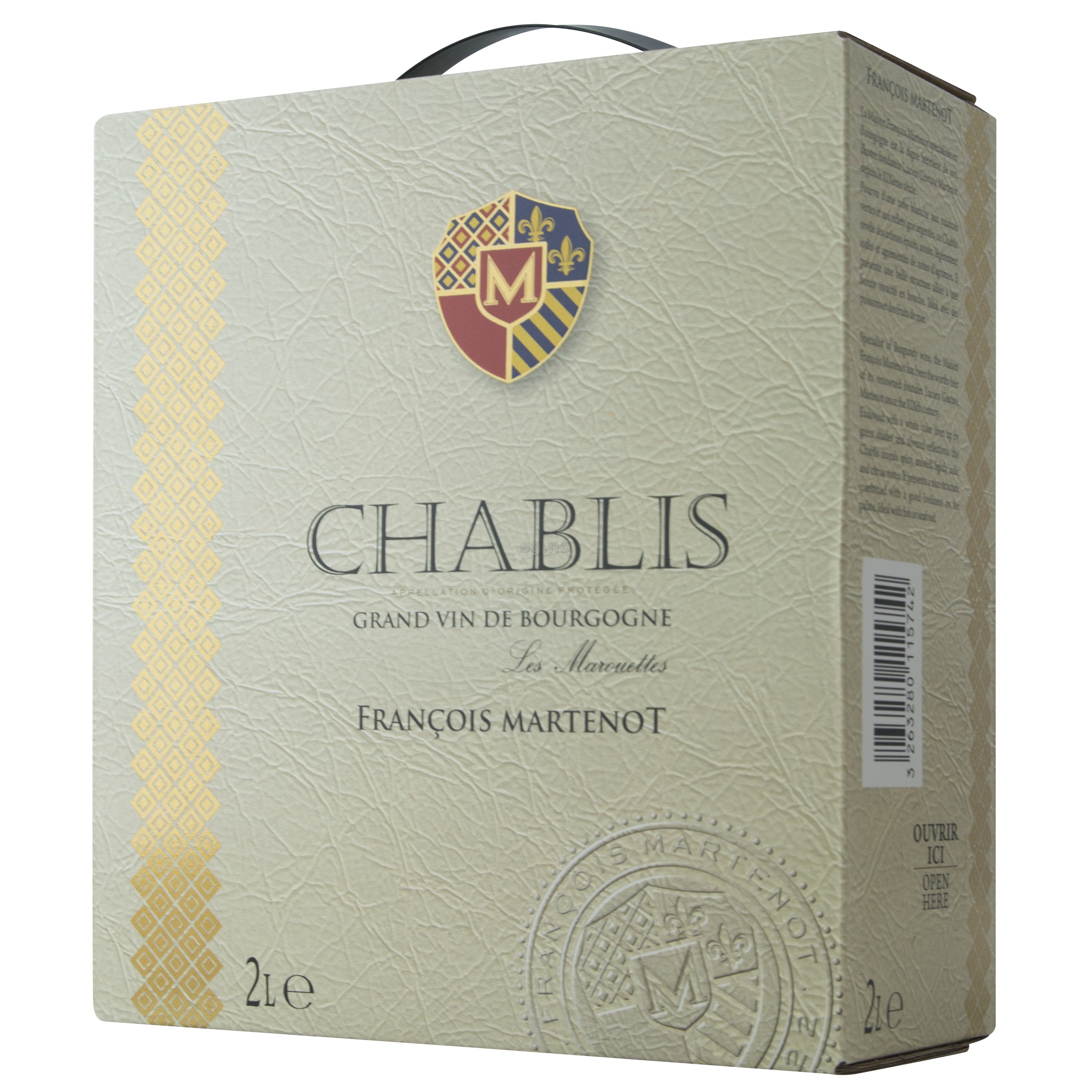 Francois martenot chablis 12,5% 2l