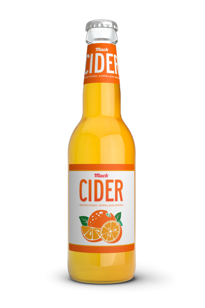 Mack appelsin cider 24x33cl