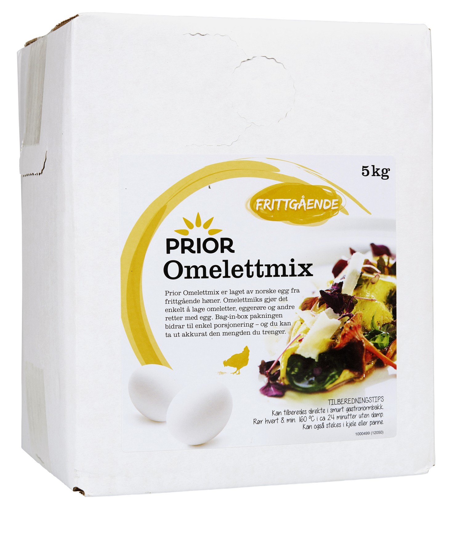 Omelettmix bib fra frittgående høner 5kg