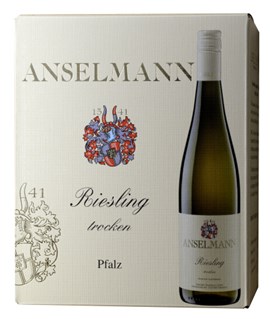 Anselmann riesling trocken bib 12,5% 3l