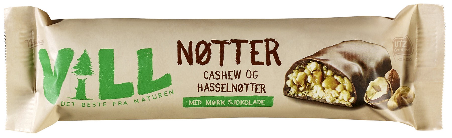 Vill nøttebar  40g