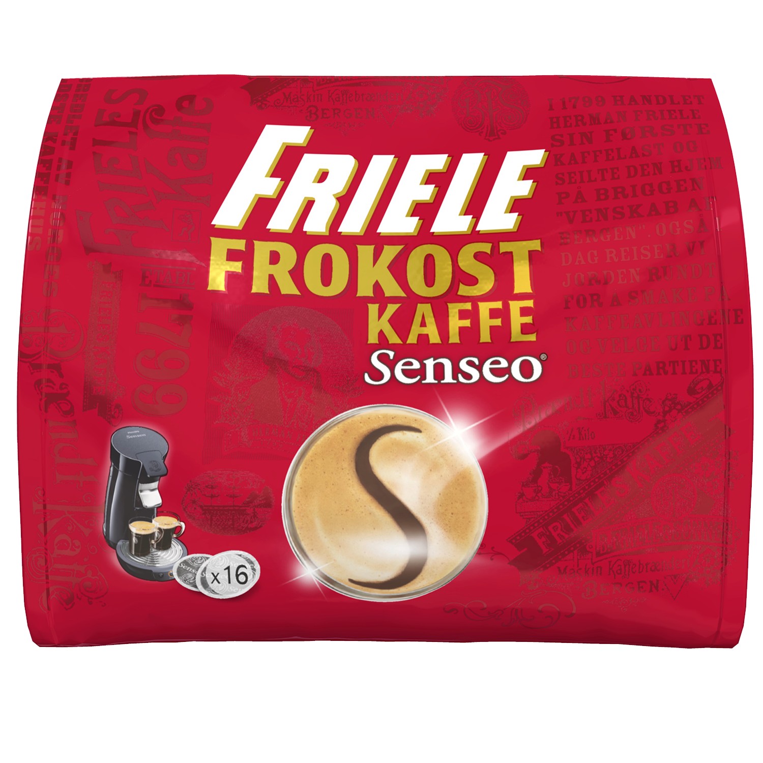Senseo friele frokost 16stk