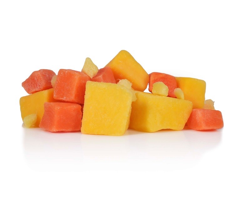 Smoothie gulrot/mango/ingefær  800g
