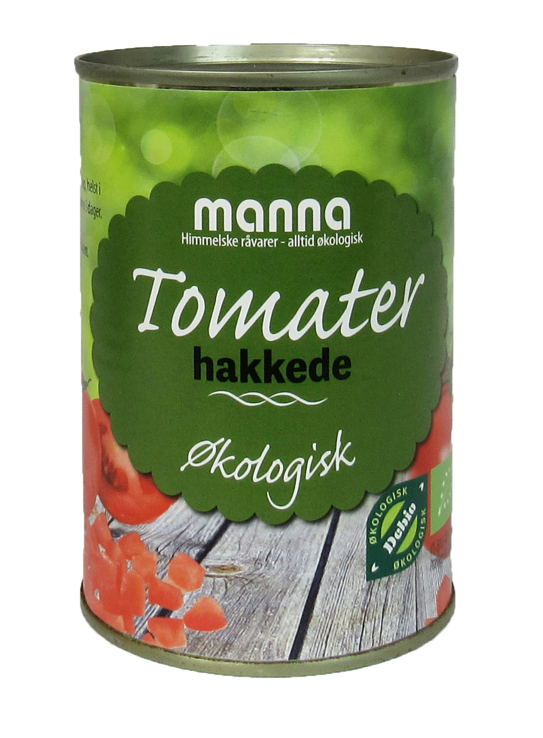 Tomater hakket hermetisk økol. 400g