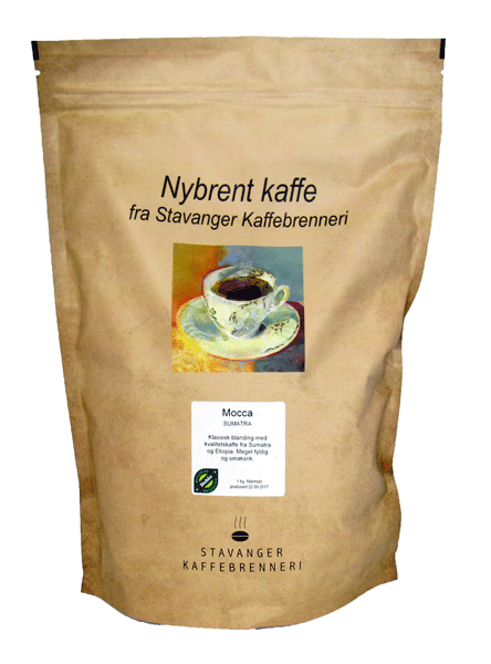 Kaffe sumatra-mocca filtermalt økol. 1kg