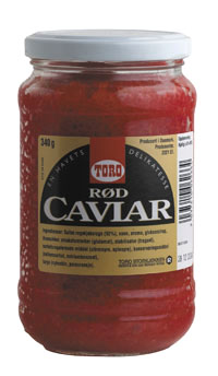 Caviar rød 340g