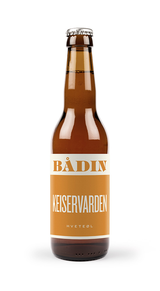 Bådin keiservarden hveteøl 4,7% 24x33cl