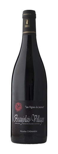 Chemarin beaujolais-villages les vignes de jean. 12,5% 75cl