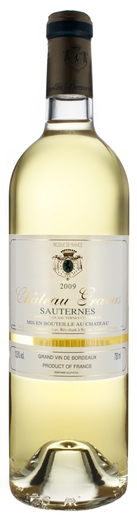 Ch.gravas 1/2 sauternes 13% 37,5cl