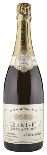 Lilbert blanc de blancs brut grand cru  12%  75cl
