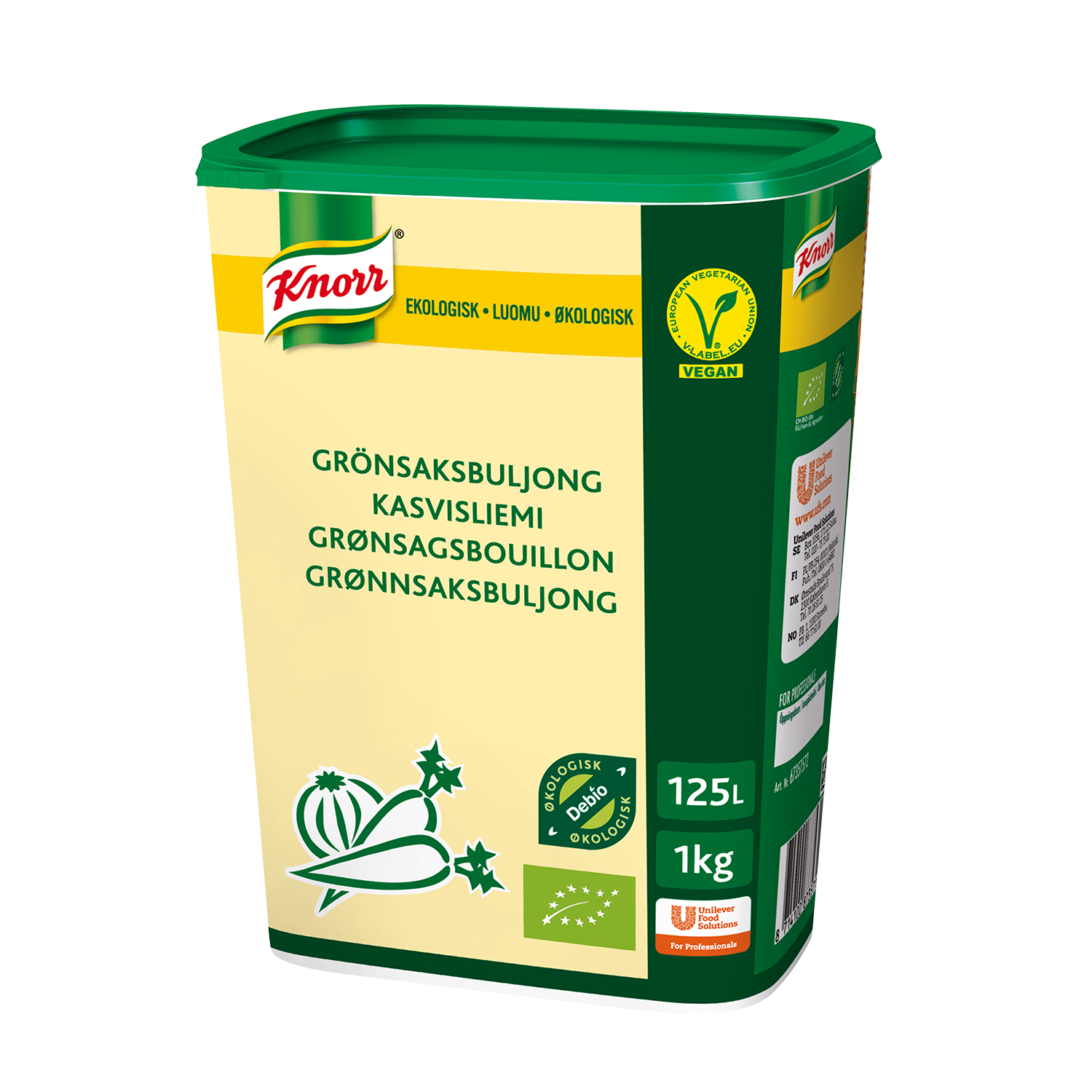 Grønnsaksbuljong økol.   1kg