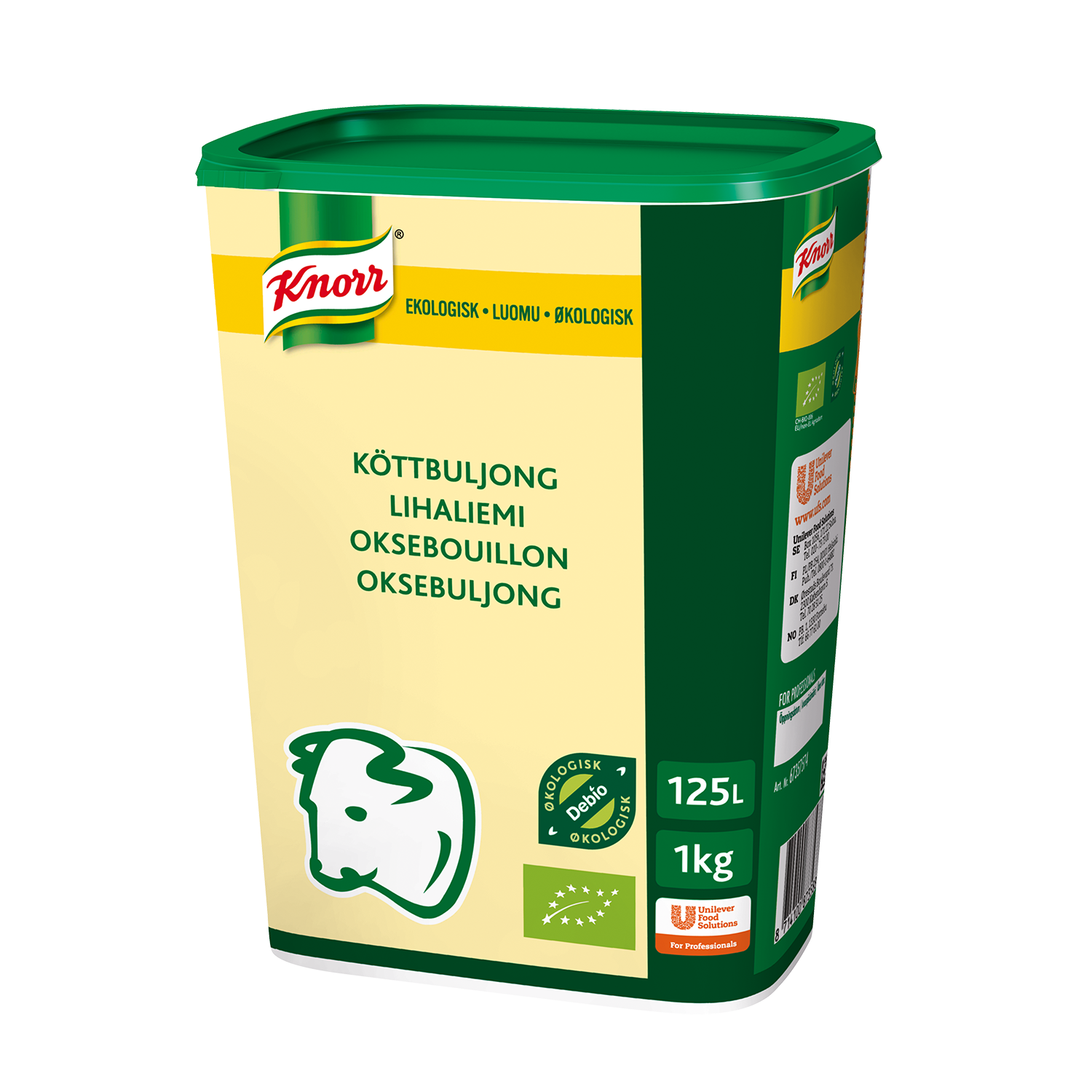 Oksebuljong økol.   1kg