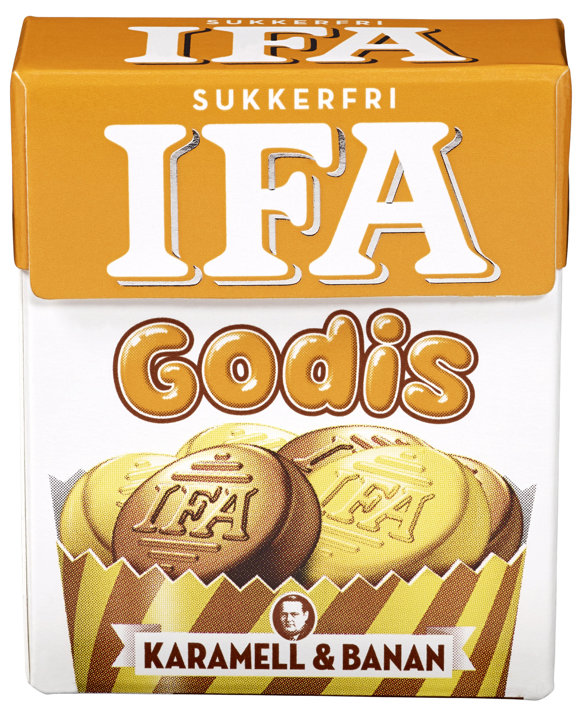 Ifa godis karamell & banan 24g