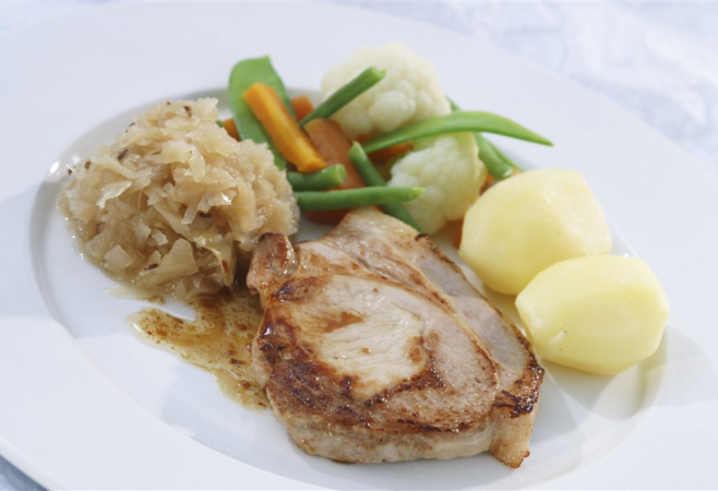 Svinekam m/spekk hel ca11kg kg
