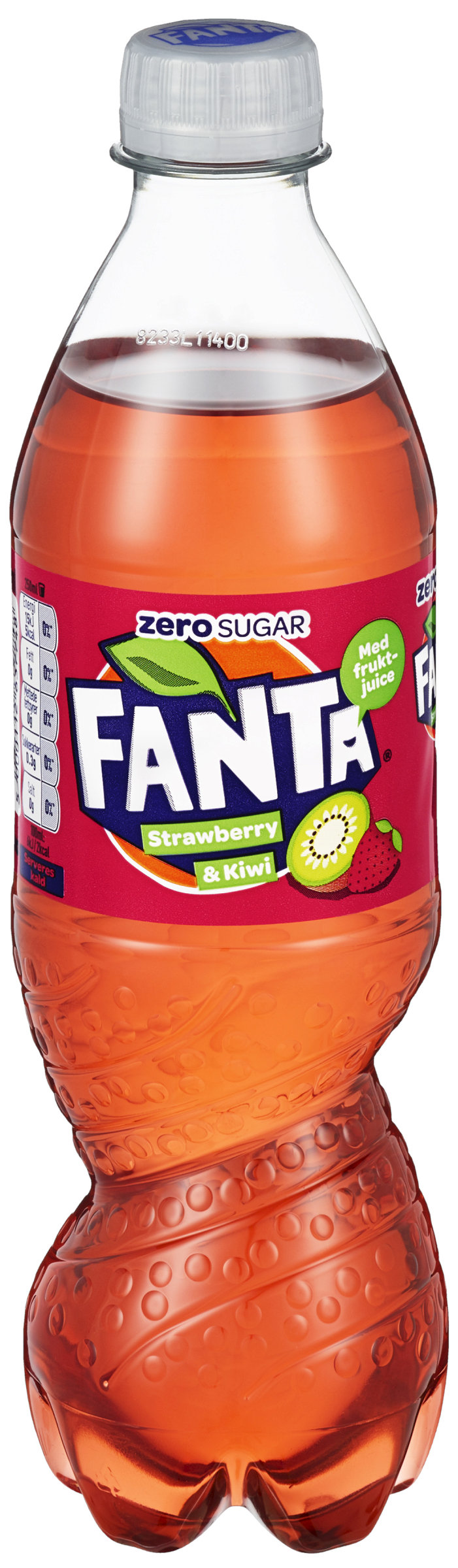 Fanta zero strawberry/kiwi 24x0,5l