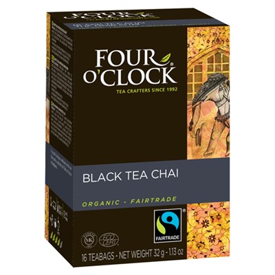Svart chai te økol.&fairtrade 16stk