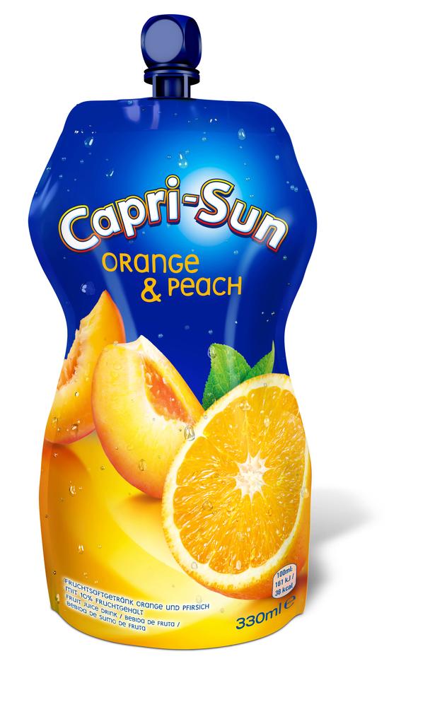 Capri sonne orange peach leskedrikk 33cl