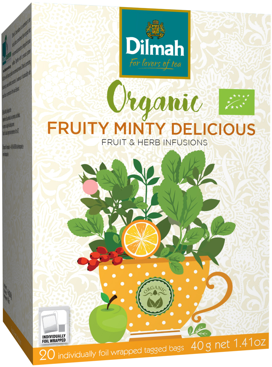 Frukt&mint økol. te 20pos