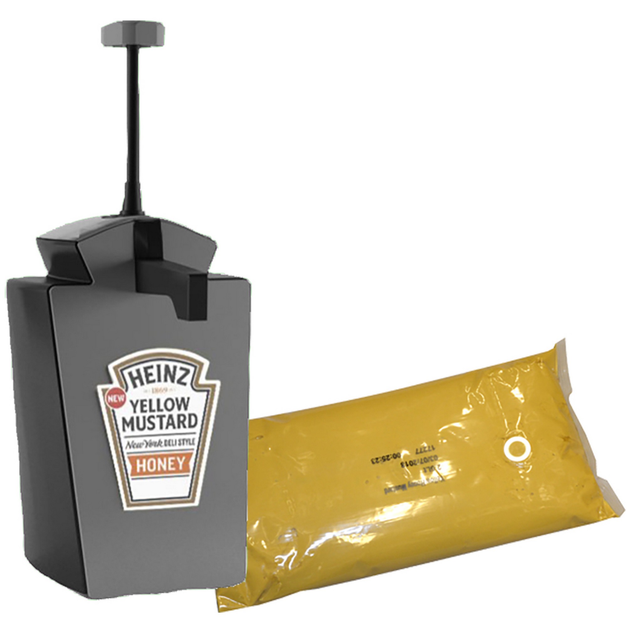Yellow mustard mild   3x2,5l
