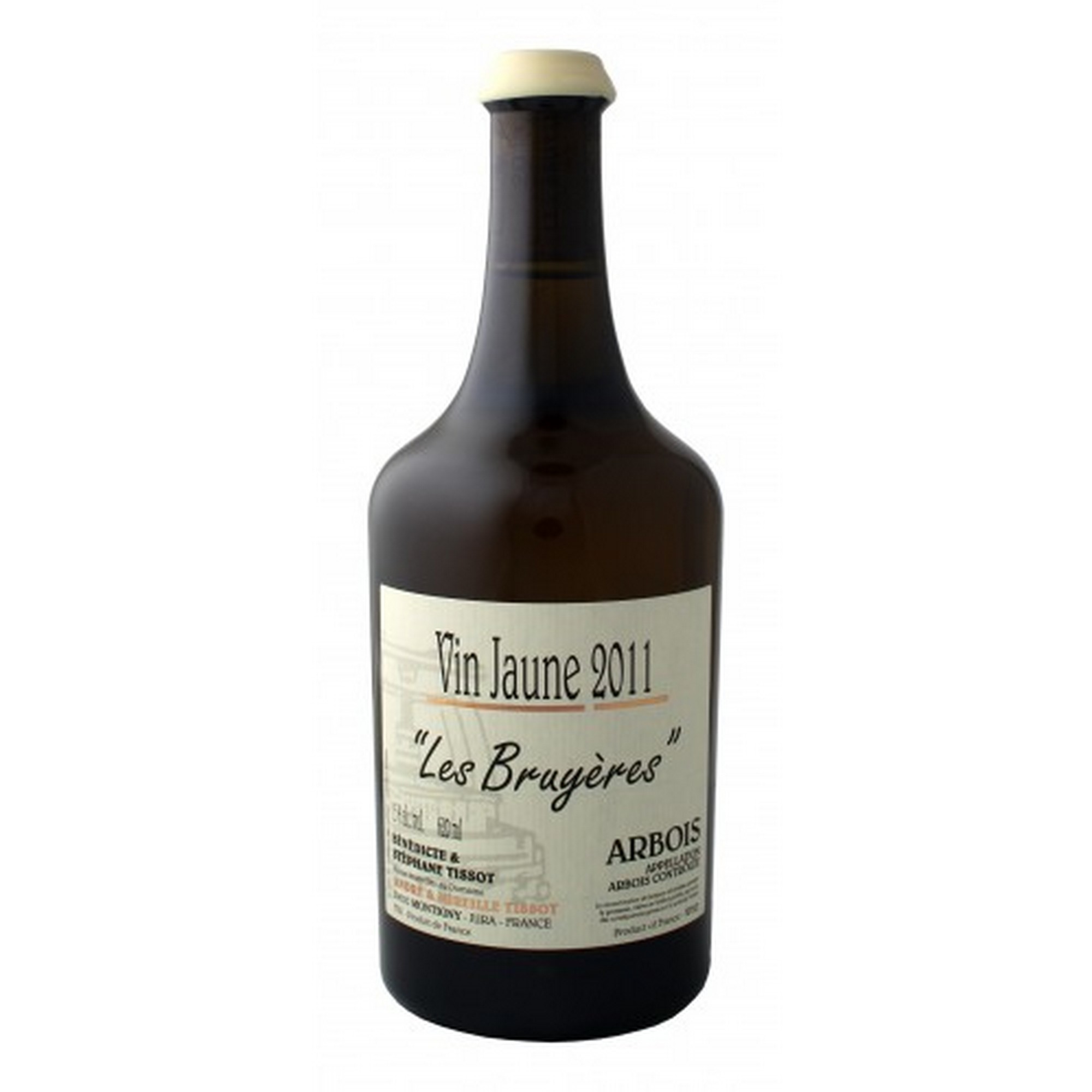 Tissot vin jaune les bruyeres   16%   62cl