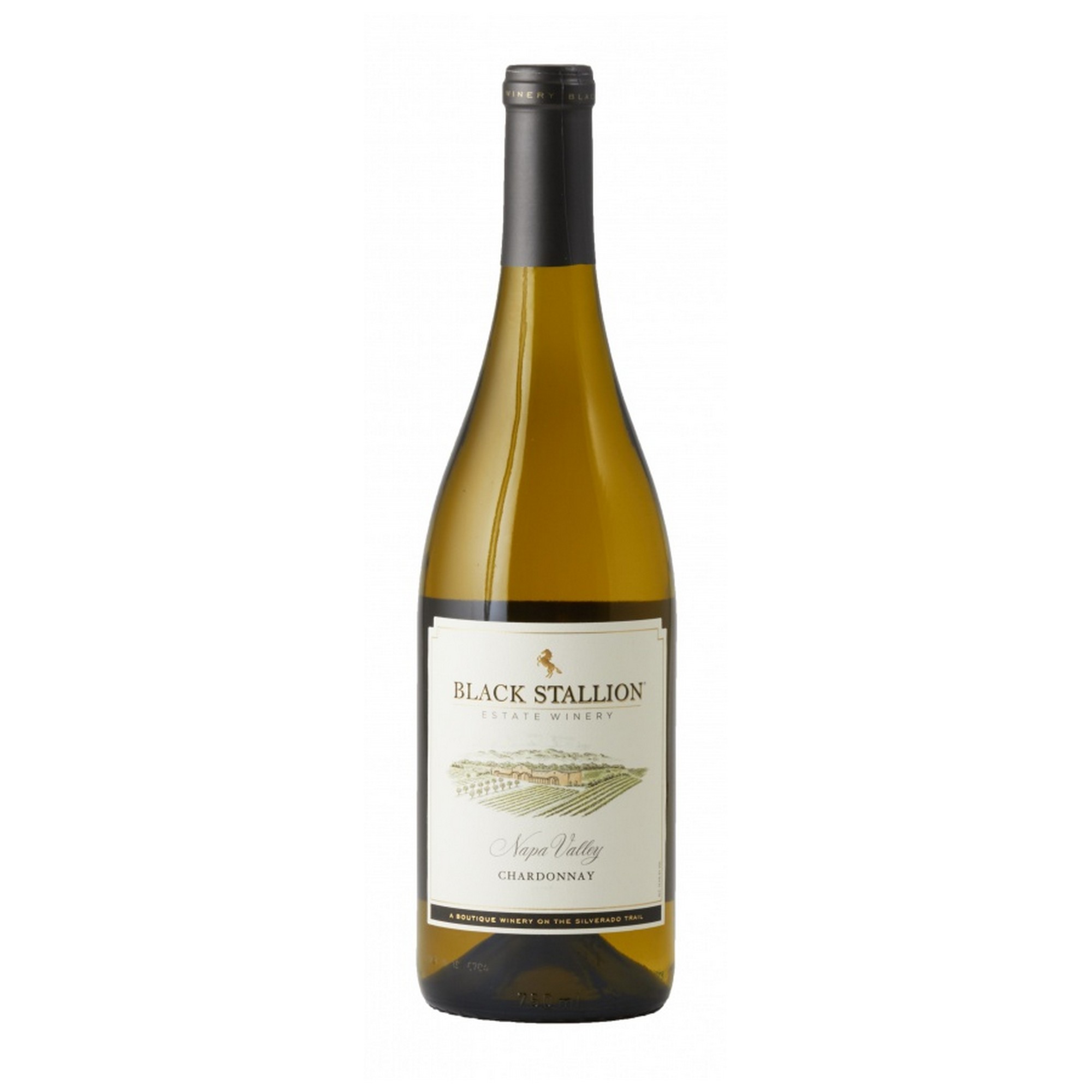 Black stallion chardonnay 14,5% 75cl
