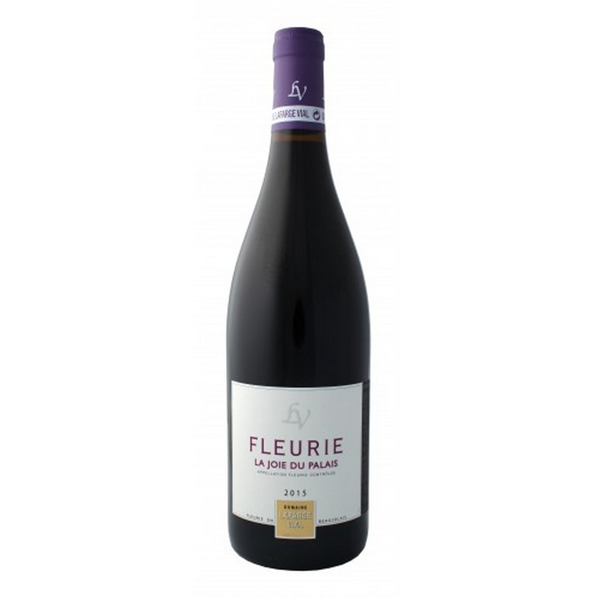 Lafarge vial fleurie la joie du palais 12,5% 75cl