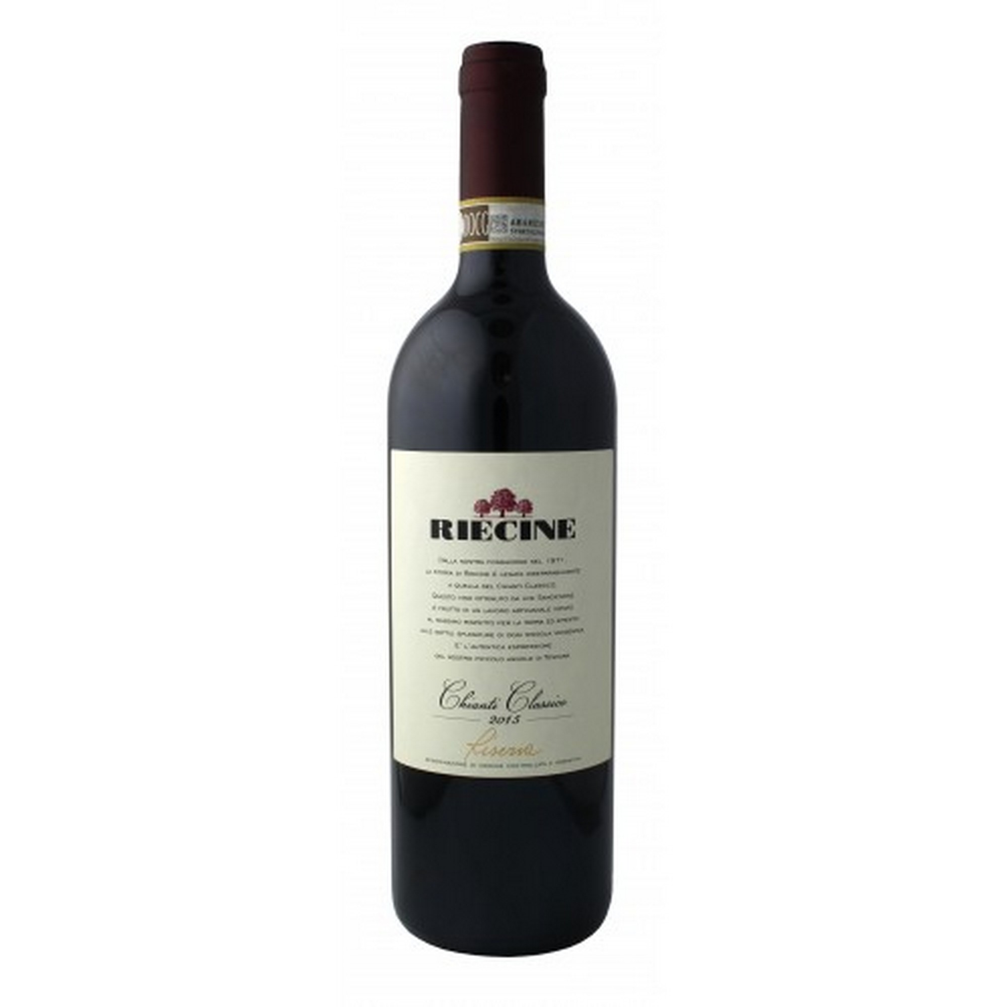 Riecine chianti assico riserva 2019 15% 75cl