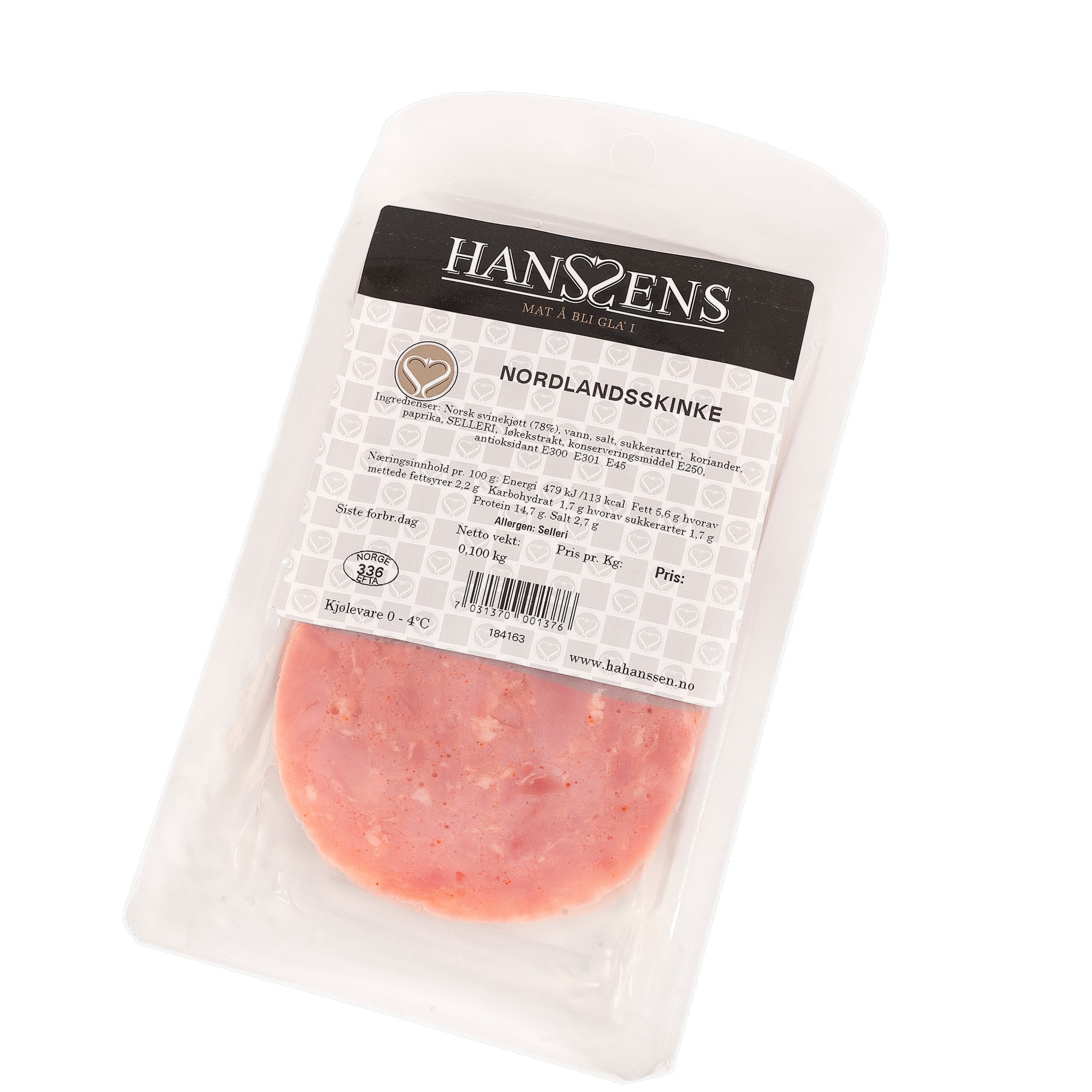 Nordlandskinke 100g