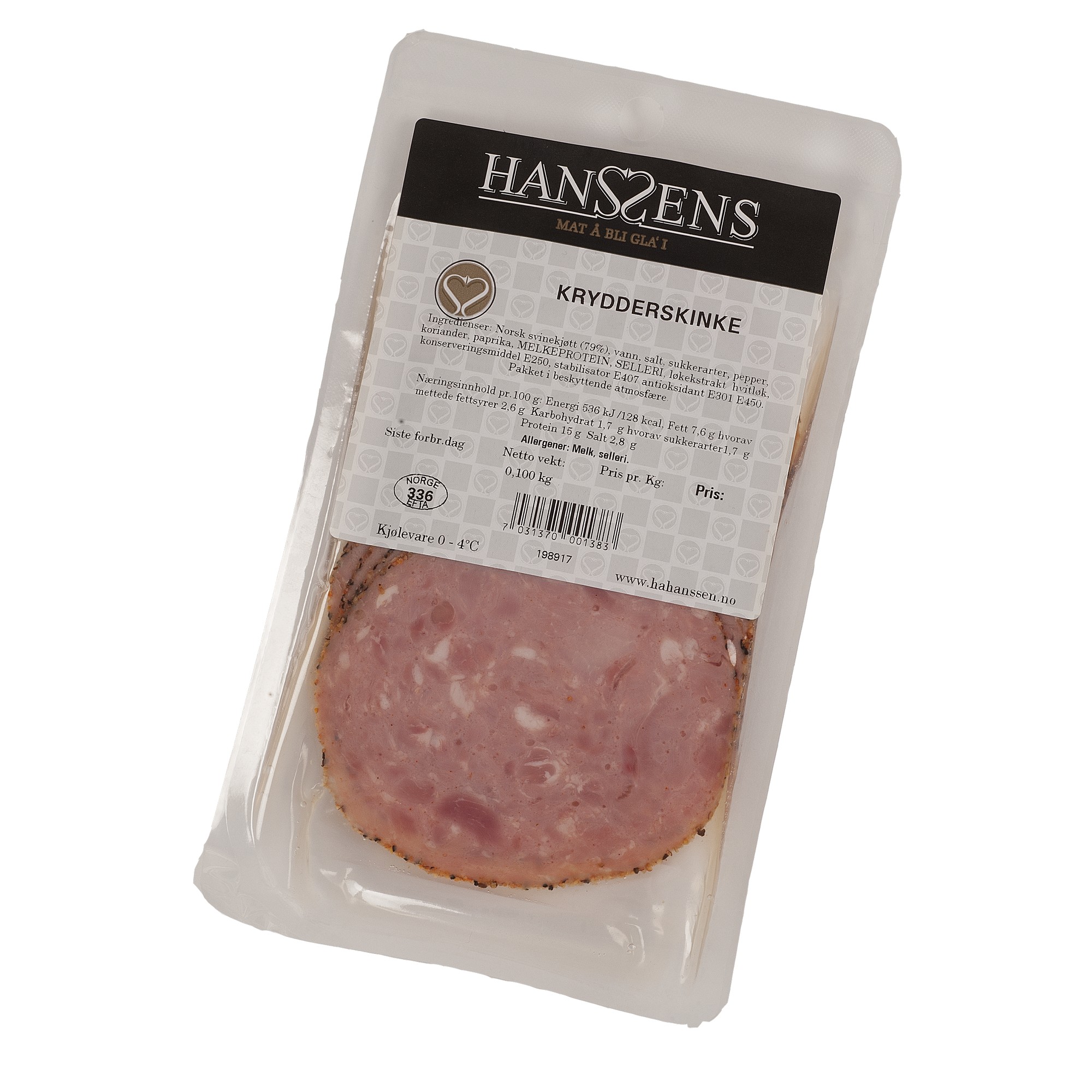 Krydderskinke    100g