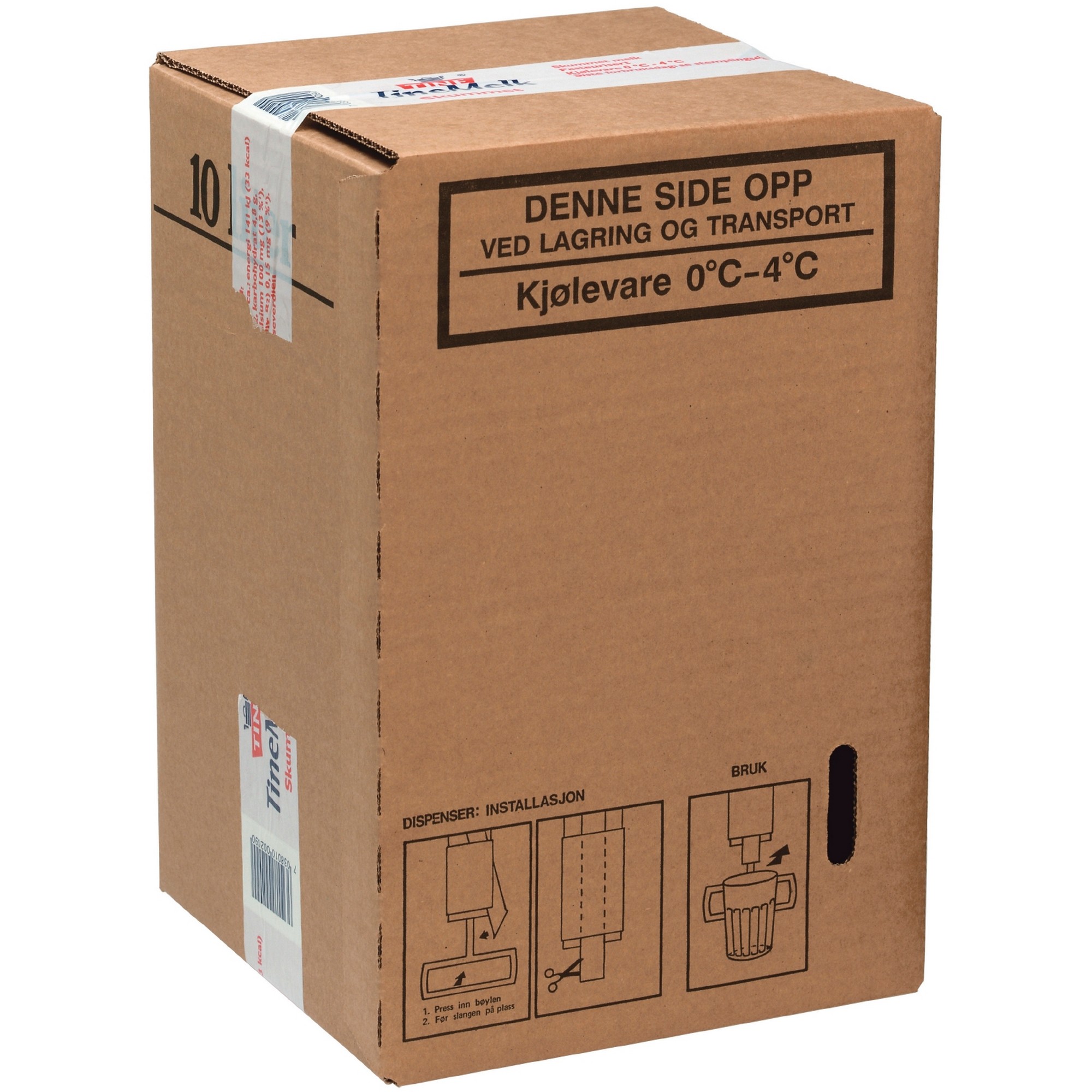 Tine milk skimmed bib 10l