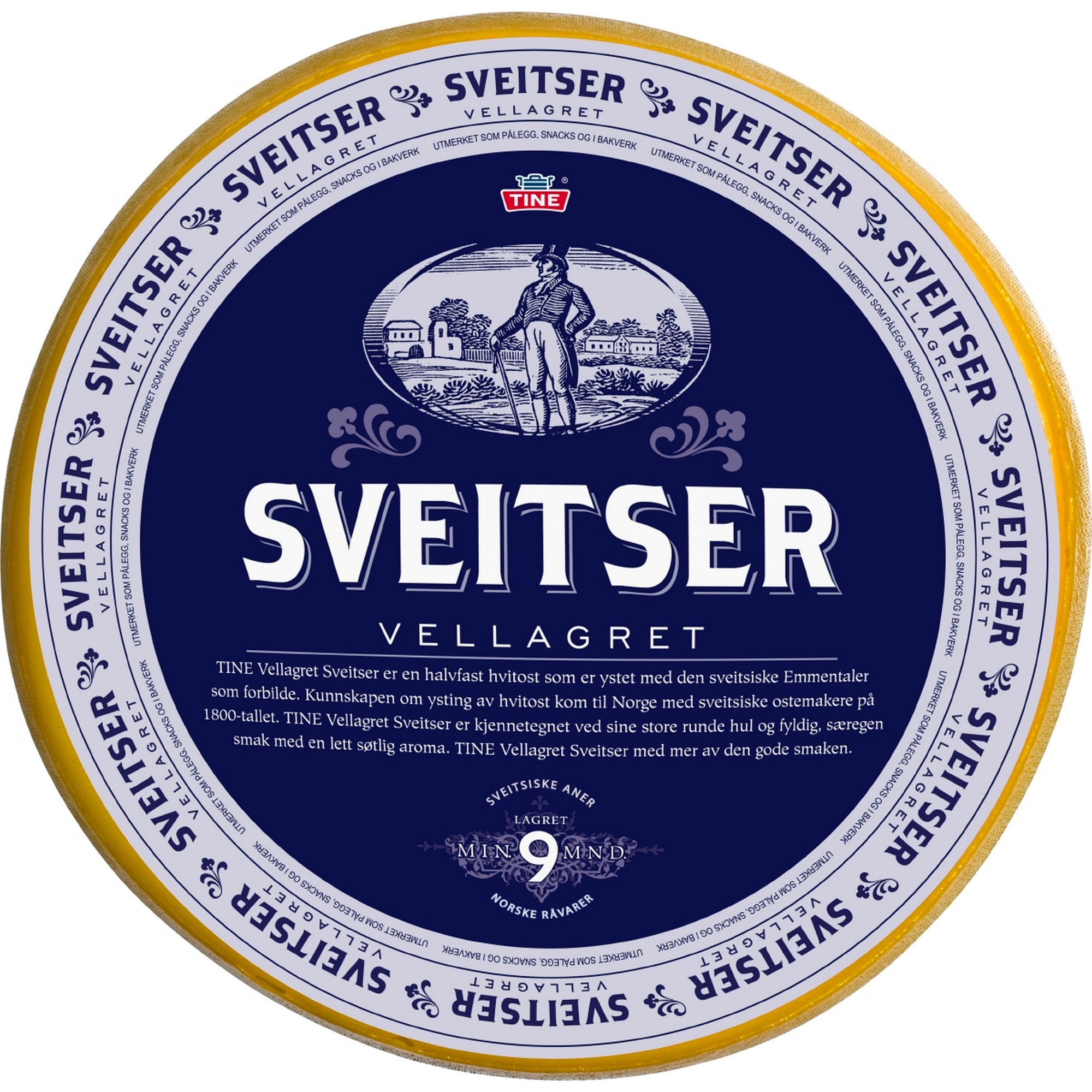 Sveitser 28% vellagret   ca10kg   kg